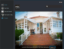 Tablet Screenshot of hossegor-surfclub.com